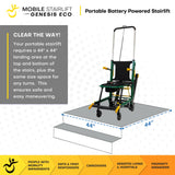 Genesis Eco Mobile Stairlift - Battery Powered & Portable Stair Lift