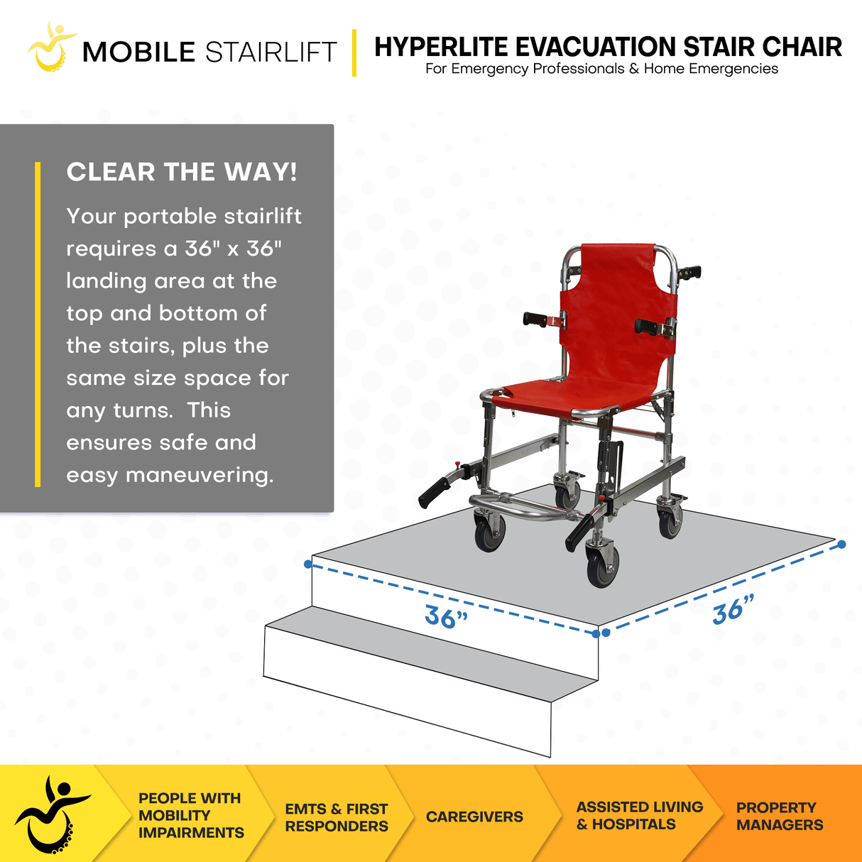 HyperLite Stair Chair