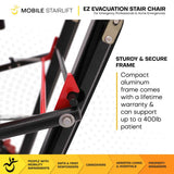 EZ Evacuation Stair Chair - Minor Cosmetic Defects